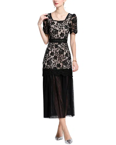 Kaimilan Midi Dress In Black