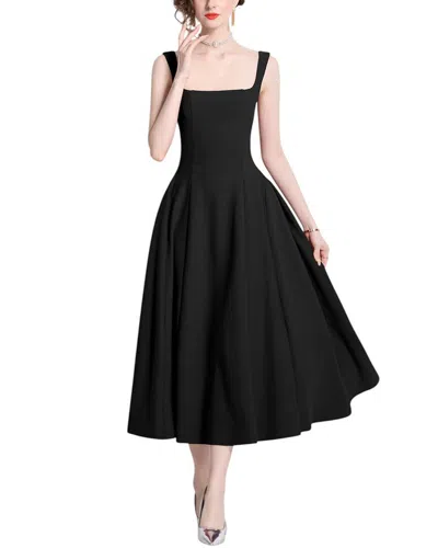 Kaimilan Midi Dress In Black