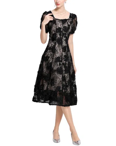 Kaimilan Midi Dress In Black