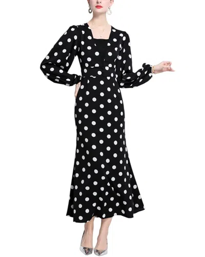 Kaimilan Midi Dress In Black