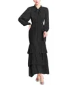 Kaimilan Midi Dress In Black