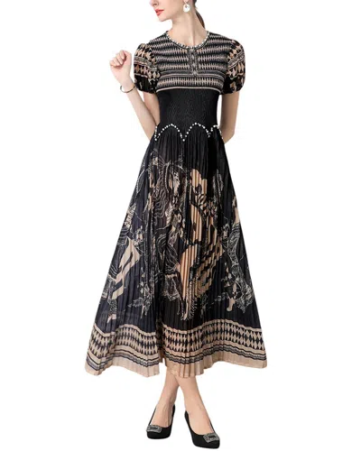 Kaimilan Midi Dress In Black