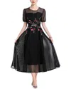 Kaimilan Midi Dress In Black