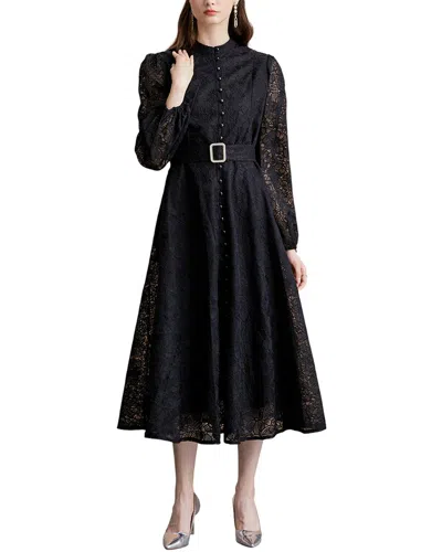 Kaimilan Midi Dress In Black