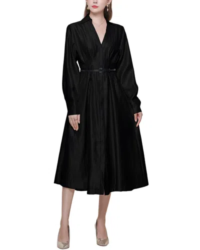 Kaimilan Midi Dress In Black