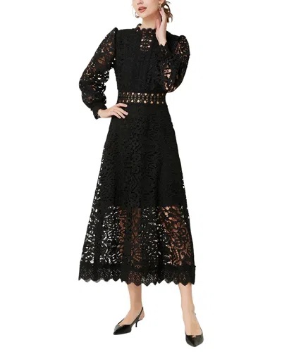 Kaimilan Midi Dress In Black