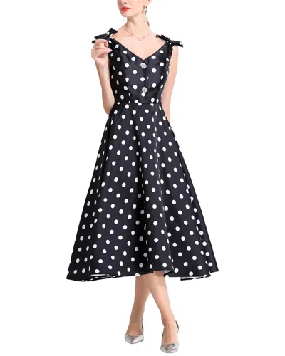 Kaimilan Midi Dress In Black