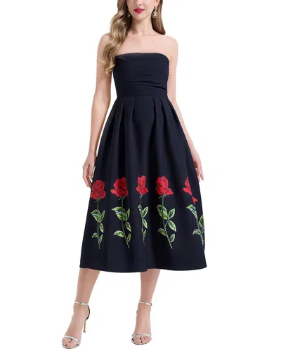 Kaimilan Midi Dress In Black