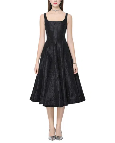 Kaimilan Midi Dress In Black