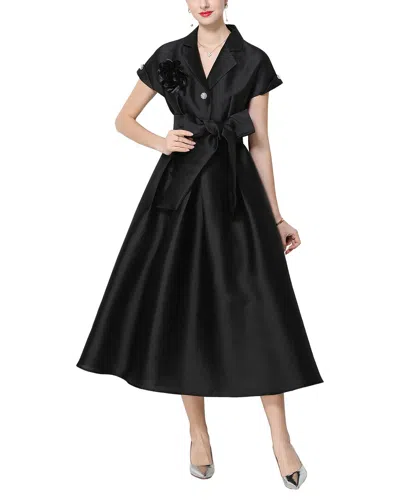 Kaimilan Midi Dress In Black