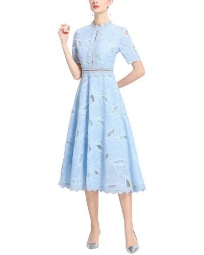 Kaimilan Midi Dress In Blue