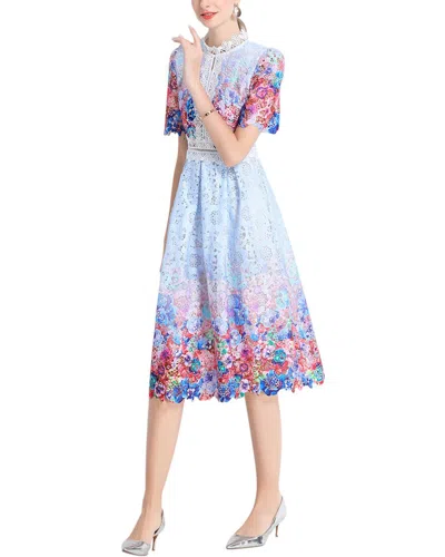 Kaimilan Midi Dress In Multi