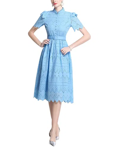 Kaimilan Midi Dress In Blue