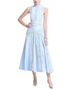 Kaimilan Midi Dress In Blue