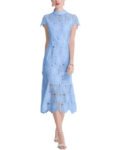 Kaimilan Midi Dress In Blue