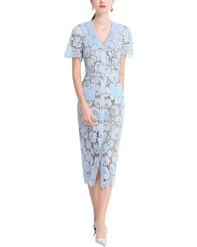 Kaimilan Midi Dress In Blue