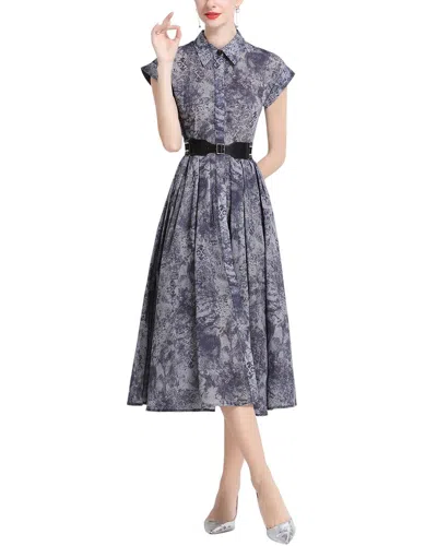 Kaimilan Midi Dress In Blue
