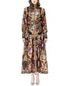 Kaimilan Midi Dress In Brown