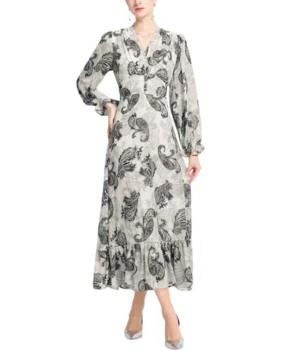 Kaimilan Midi Dress In Gray