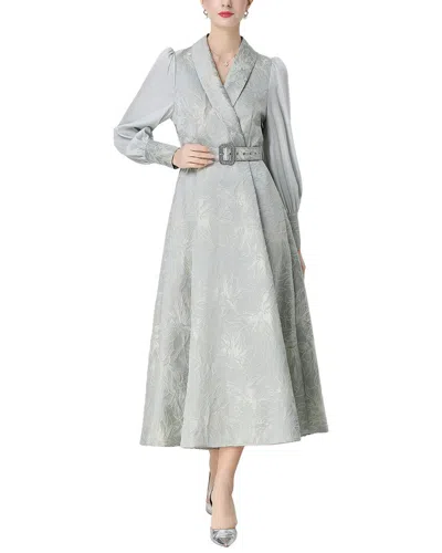 Kaimilan Midi Dress In Gray