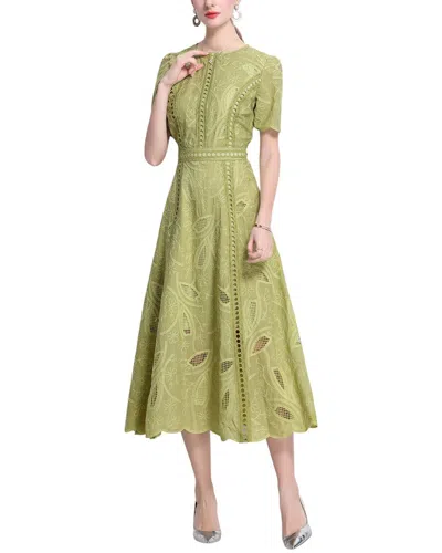 Kaimilan Midi Dress In Green