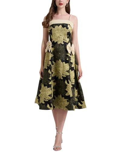 Kaimilan Midi Dress In Green