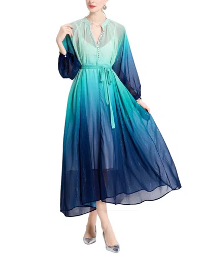 Kaimilan Midi Dress In Green