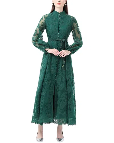 Kaimilan Midi Dress In Green