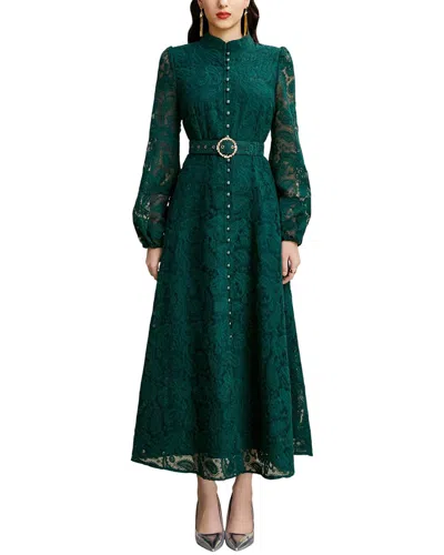 Kaimilan Midi Dress In Green