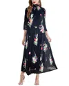 Kaimilan Midi Dress In Blue