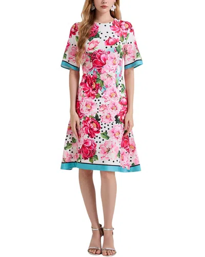 Kaimilan Midi Dress In White