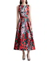 Kaimilan Midi Dress In Multi