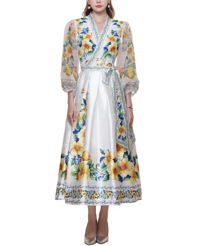 Kaimilan Midi Dress In Multi