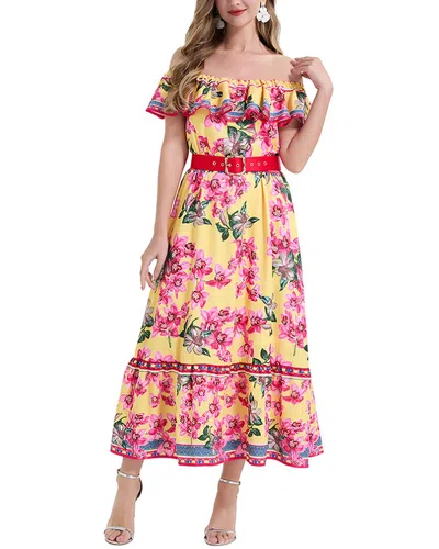 Kaimilan Midi Dress In Multi