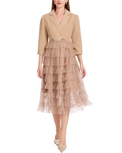 Kaimilan Midi Dress In Neutral