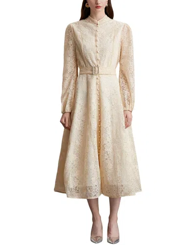 Kaimilan Midi Dress In Nude