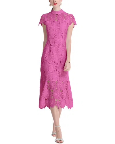 Kaimilan Midi Dress In Pink