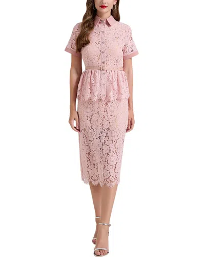Kaimilan Midi Dress In Pink