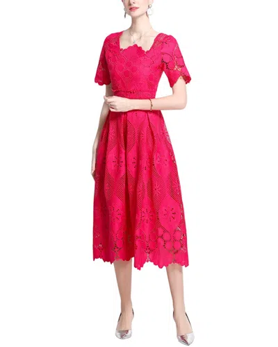 Kaimilan Midi Dress In Pink
