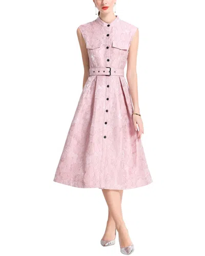 Kaimilan Midi Dress In Pink
