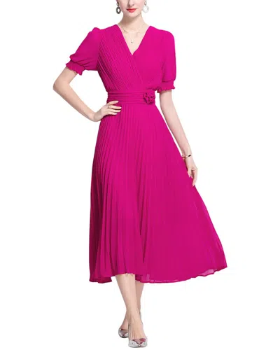 Kaimilan Midi Dress In Pink