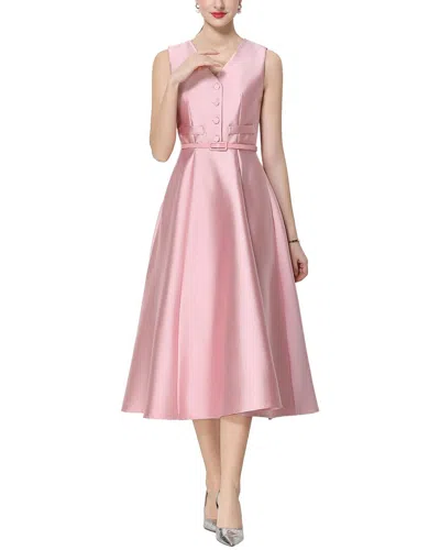 Kaimilan Midi Dress In Pink
