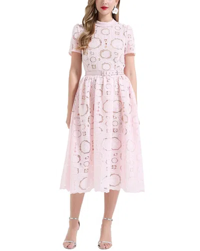 Kaimilan Midi Dress In Pink