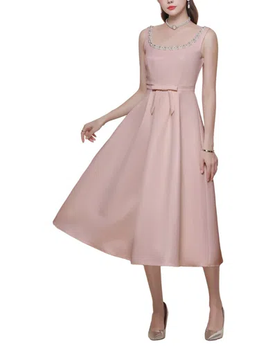 Kaimilan Midi Dress In Pink