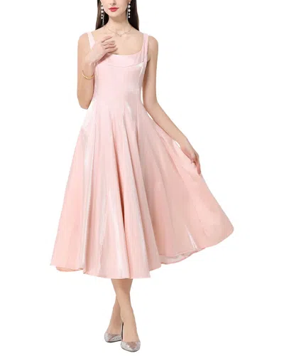 Kaimilan Midi Dress In Pink