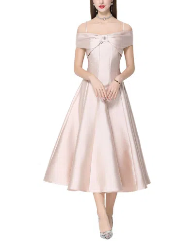 Kaimilan Midi Dress In Pink