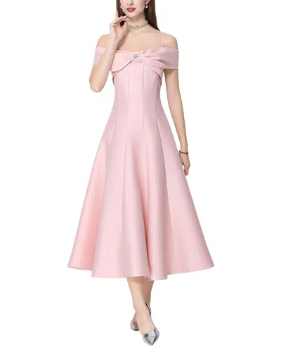 Kaimilan Midi Dress In Pink