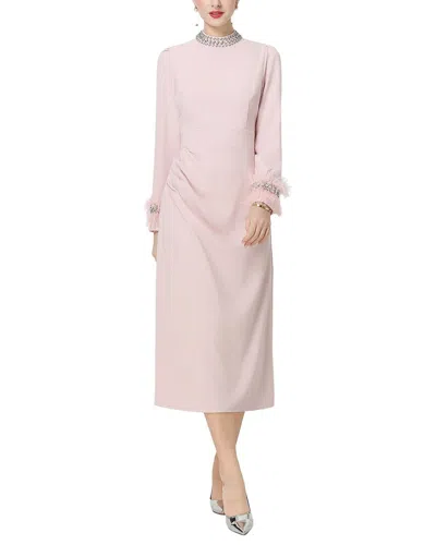 Kaimilan Midi Dress In Pink