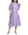 Kaimilan Midi Dress In Purple