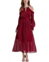 Kaimilan Midi Dress In Red